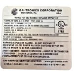 GAI-TRONICS 701-302 Handset/Speaker Amplifier 701-30225 with Base 702A - Image 2